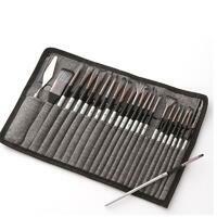 Без бренда «Коробка 50 шт.: Набор кистей для рисования в чехле, премиум набор (23 нейлоновых кисти, 1 мастихин)» в Волгограде в интернет-магазине Без бренда «Коробка 50 шт.: Набор кистей для рисования в чехле, премиум набор (23 нейлоновых кисти, 1 мастихин)» в Волгограде