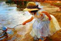 Без бренда «Девочка пытается спасти мяч» в Волгограде в интернет-магазине  Без бренда «Девочка пытается спасти мяч» в Волгограде