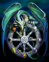 Без бренда «Коробка 20 шт: Дракон на магическом круге» в Волгограде