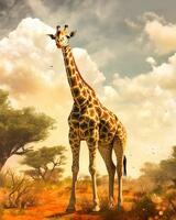 Без бренда «Красивый жираф в солнечный день» в Волгограде в интернет-магазине  Без бренда «Красивый жираф в солнечный день» в Волгограде