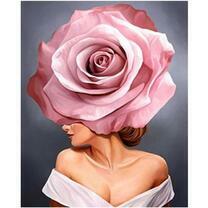 Без бренда «Девушка с розовой розой на голове» в Волгограде