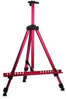 Без бренда «Коробка 25 шт.: Металлический мольберт тренога в чехле, телескопический, красный» в Волгограде
