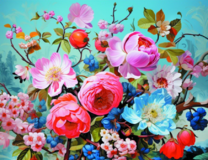 Без бренда «Пионы и другие цветы» в Волгограде в интернет-магазине  Без бренда «Пионы и другие цветы» в Волгограде