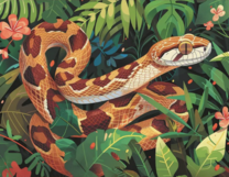 Без бренда «Маисовый полоз в зеленой листве» в Волгограде